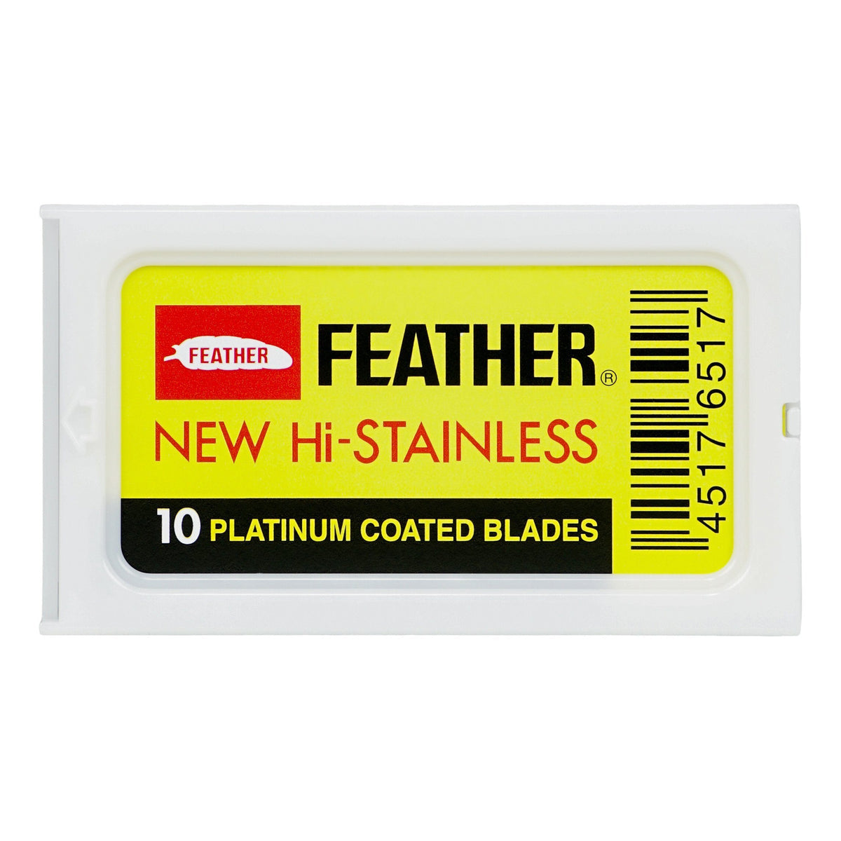 FEATHER DOBBELTBARBERBLAD 10-PAKNING