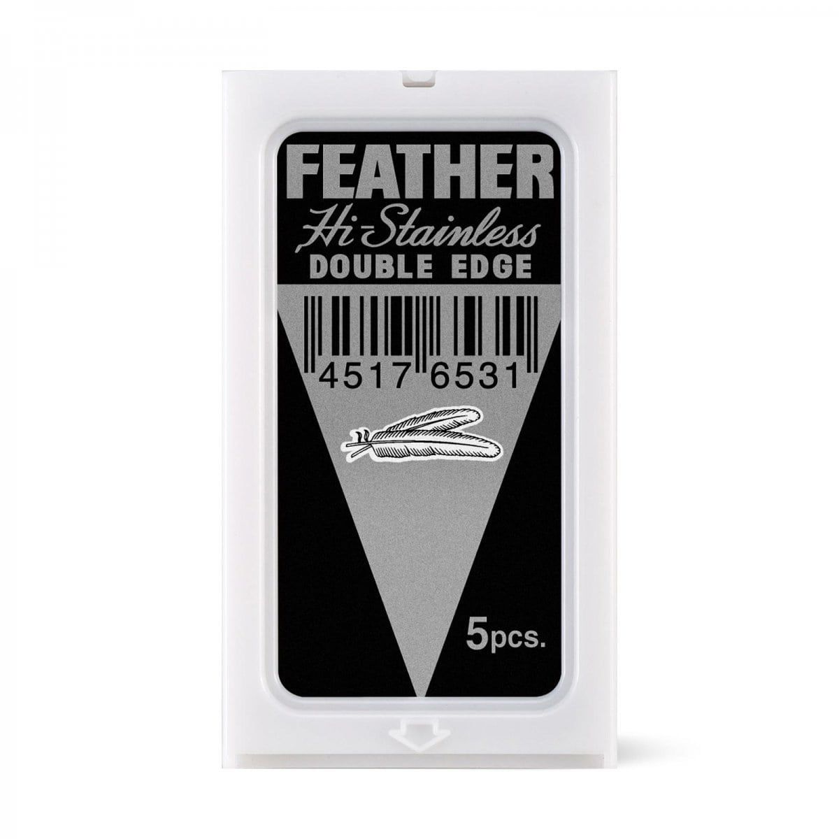 FEATHER DOUBLE RAZOR BLADE 5 PACK