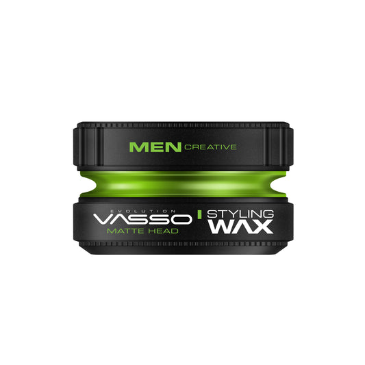 VASSO HAIR STYLING WAX MATTE WAX ( MATTE HEAD )